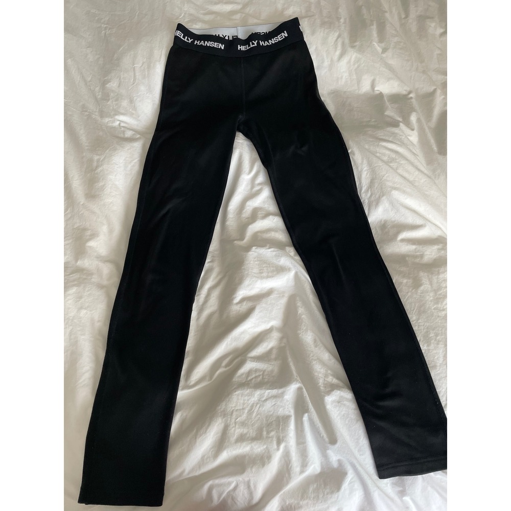 Helly Hansen HH Lifa Max Ski Base Layer Premium Thermal Black Leggings Size Med